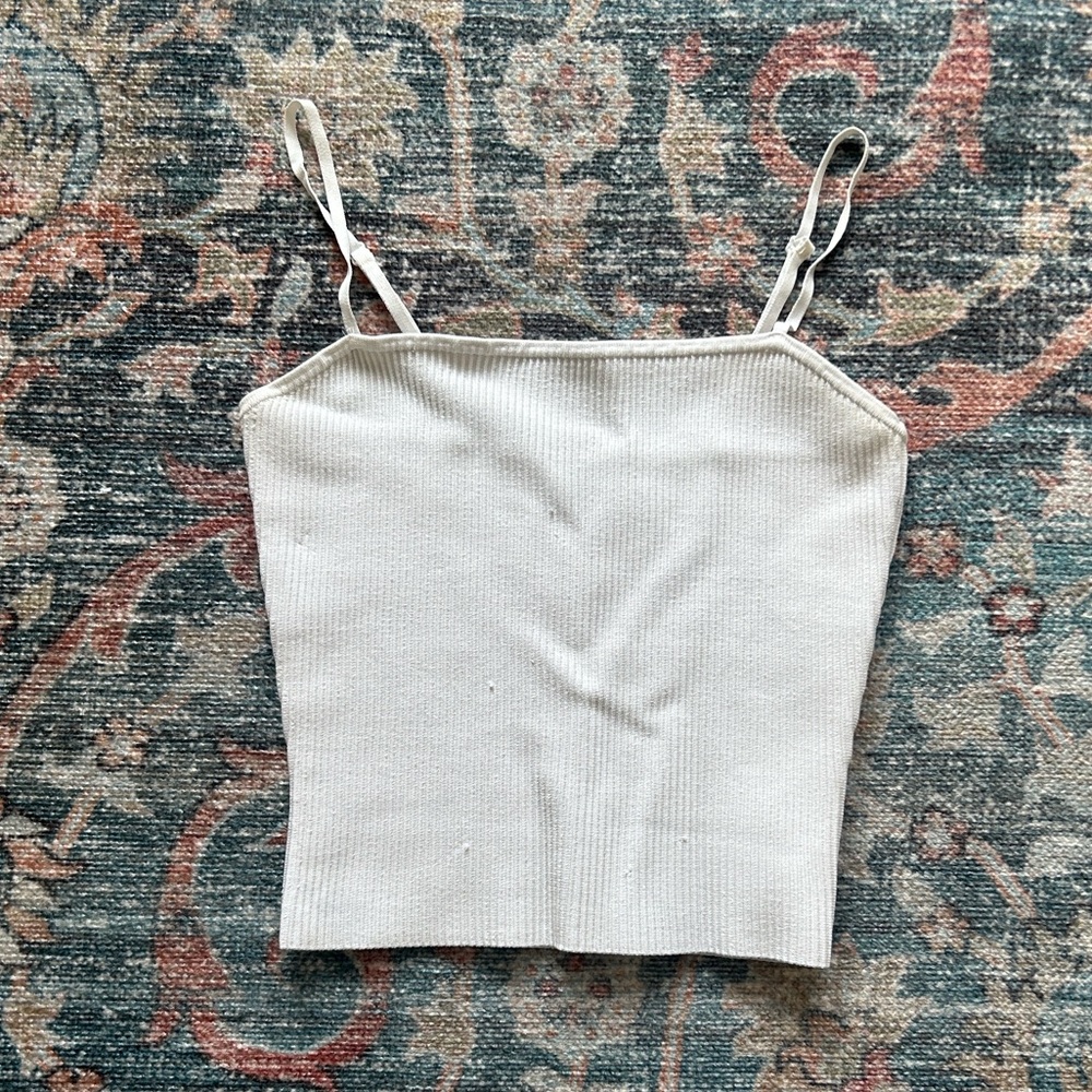 Aritzia Babaton Alaska Sculpt Knit Tank